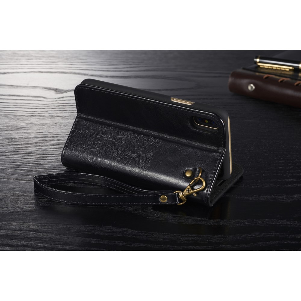 DG.MING
DG.MING Detachable Plånboksfodral till iPhone XS / X - Svart