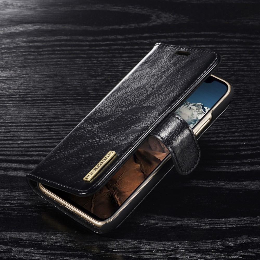 DG.MING
DG.MING Detachable Plånboksfodral till iPhone XS / X - Svart