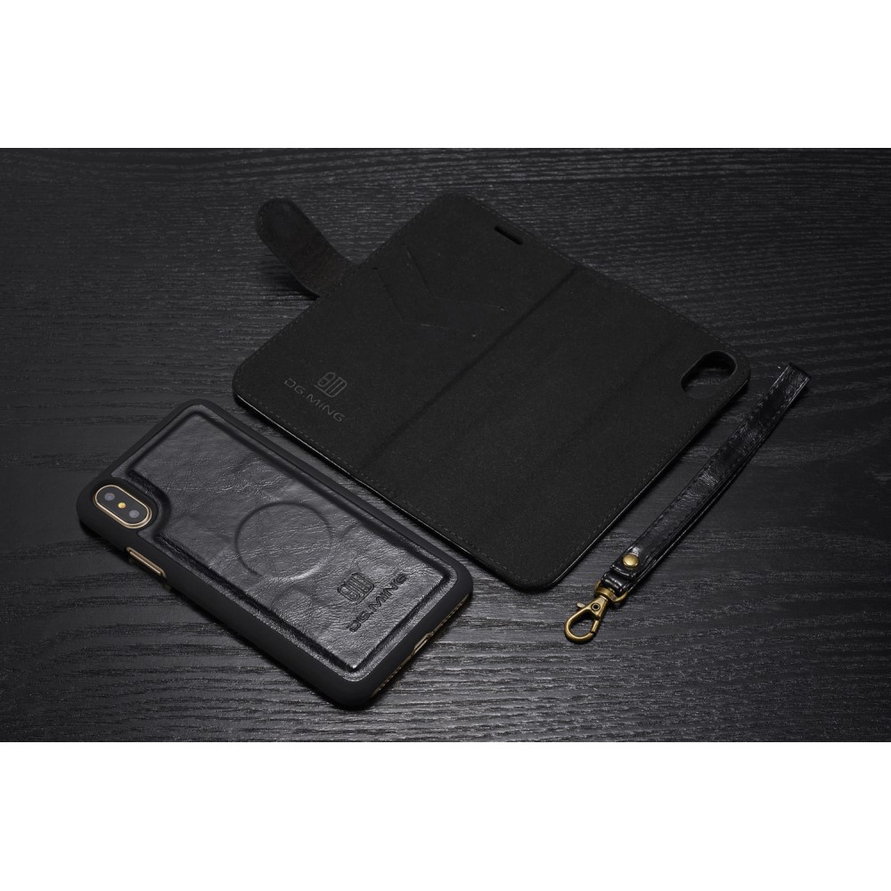 DG.MING
DG.MING Detachable Plånboksfodral till iPhone XS / X - Svart