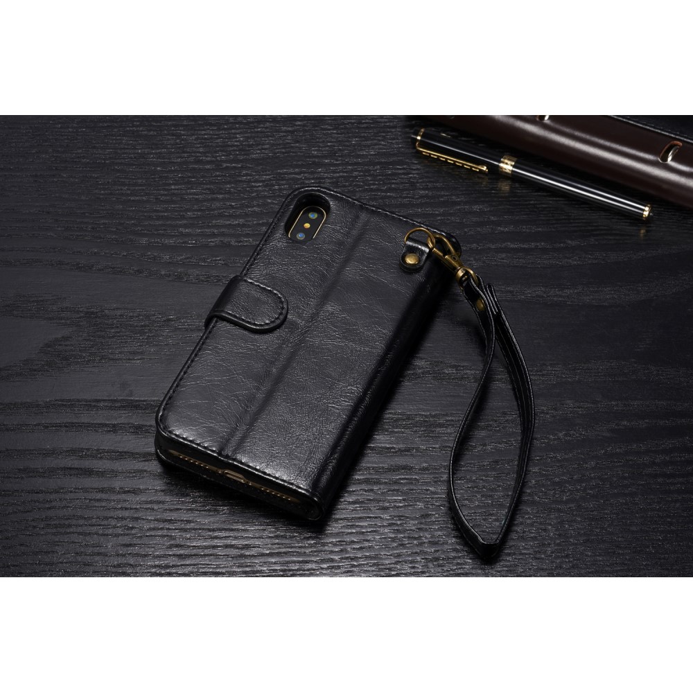 DG.MING
DG.MING Detachable Plånboksfodral till iPhone XS / X - Svart
