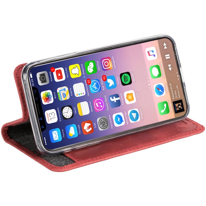 Krusell
Krusell Sunne Foliocase iPhone X - Röd