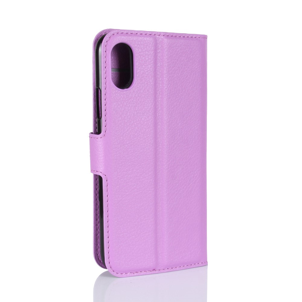 A-One Brand
Litchi Plånboksfodral till iPhone XS / X - Lila