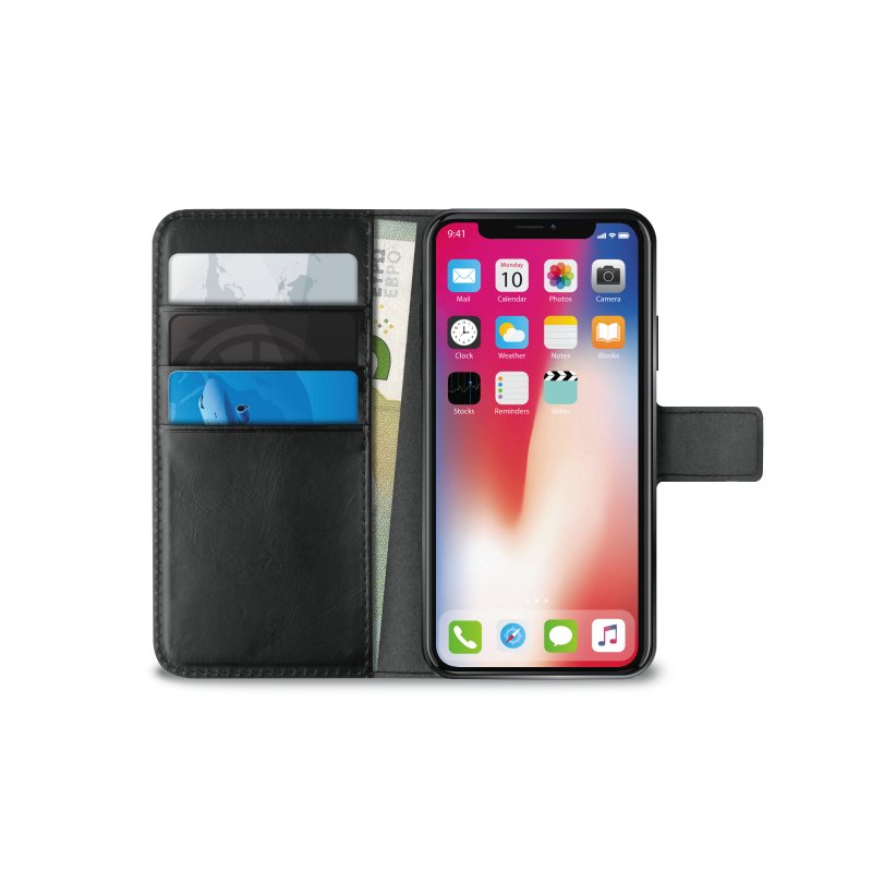 Puro
Puro Milano Plånboksfodral till iPhone XS / X - Svart
