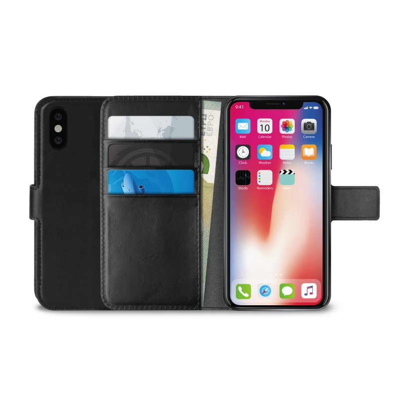 Puro
Puro Milano Plånboksfodral till iPhone XS / X - Svart