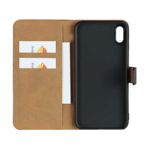 A-One Brand
Genuine Split Plånboksfodral till iPhone XS/X - Svart