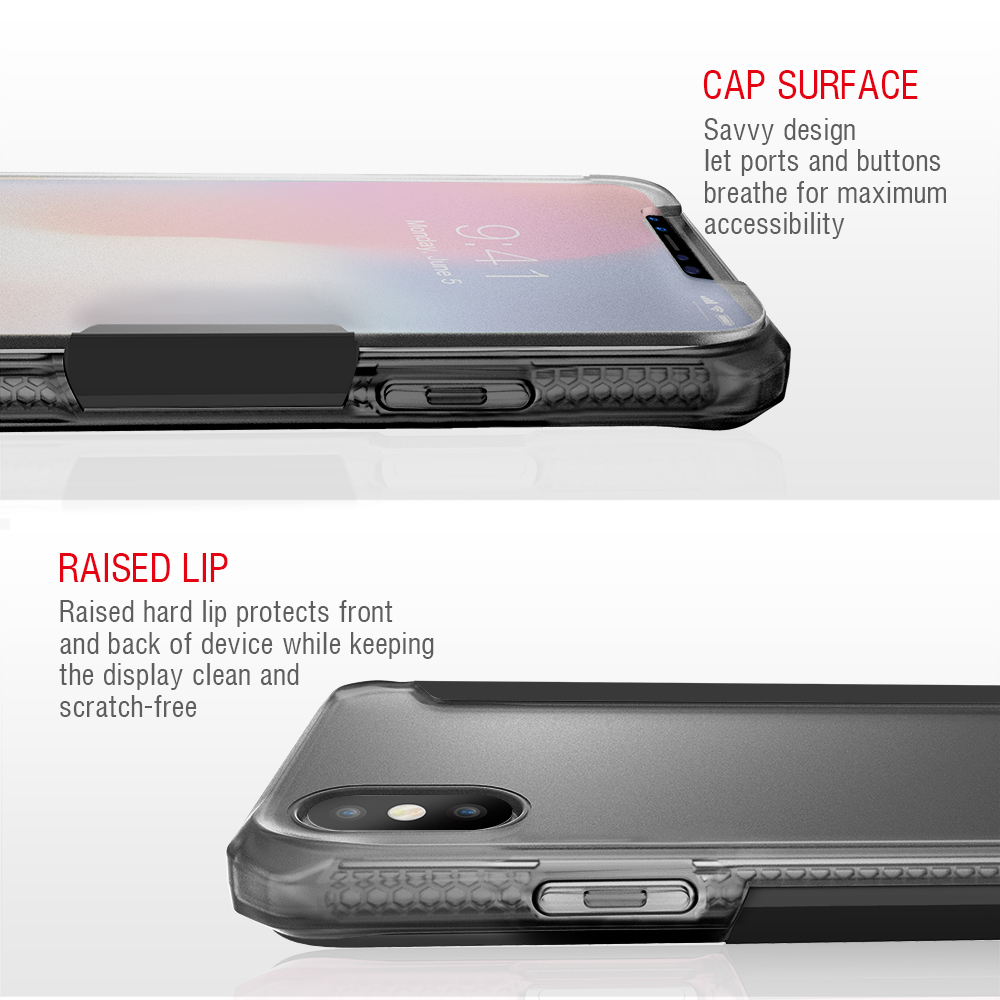 ItSkins
Itskins Spectra Vision Fodral till iPhone XS / X - Svart