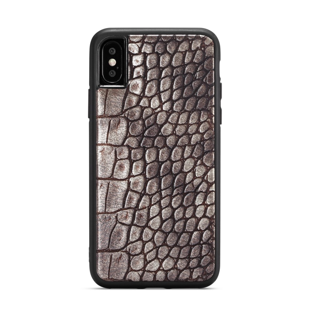WHATIF
WHATIF Croco Plånboksfodral Apple iPhone XS / X - Brun