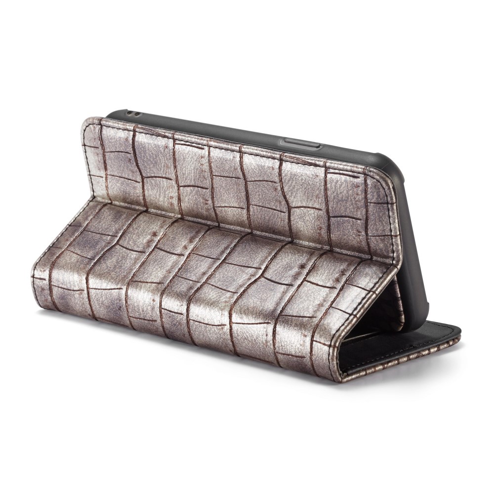 WHATIF
WHATIF Croco Plånboksfodral Apple iPhone XS / X - Brun