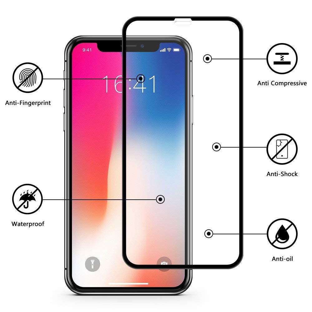 A-One Brand
5D Curved Tempered Glass till Apple iPhone 11/XR - Svart