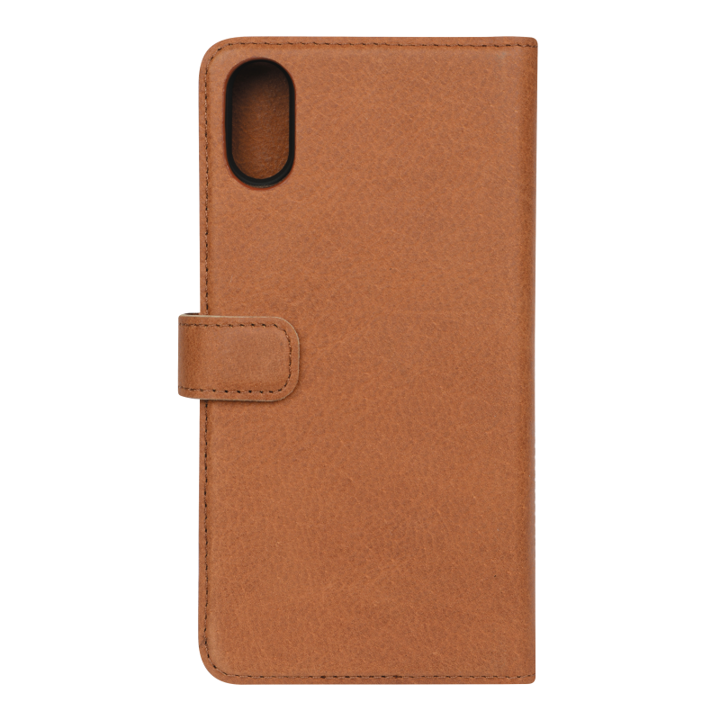 UTGÅTT
Essentials Läder wallet till iPhone XR - Ljus Brun
