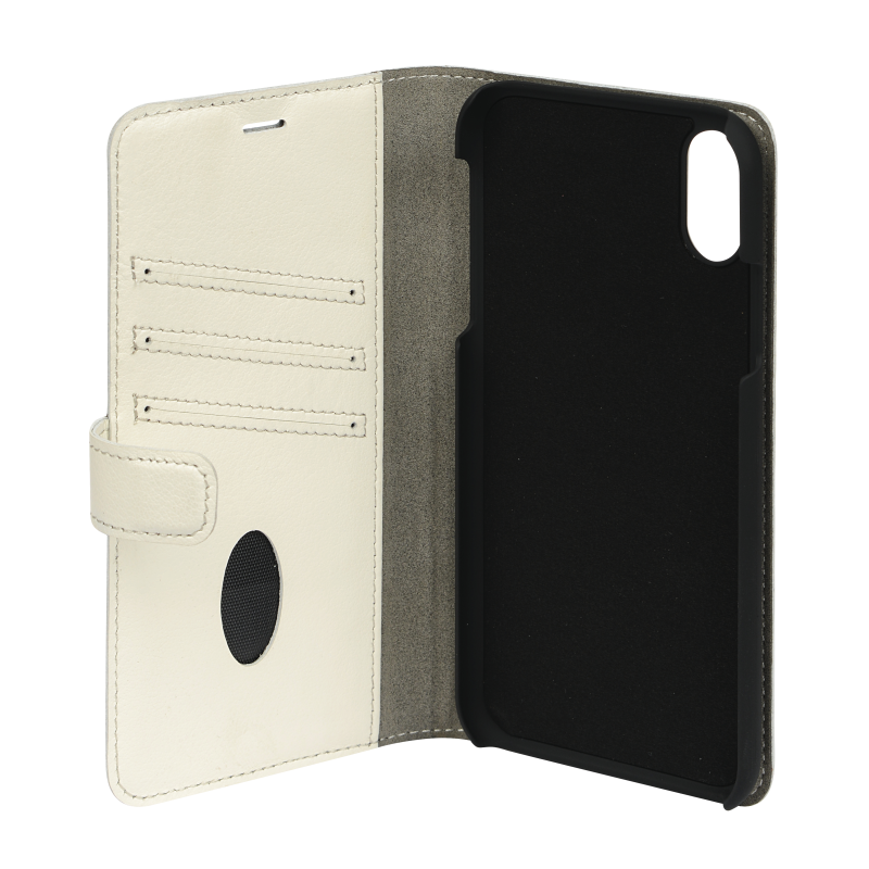 Essentials
Essentials Läder wallet till iPhone XR - Vit