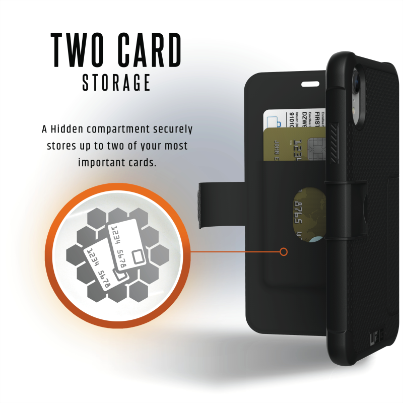 UAG
UAG Metropolis Wallet till iPhone XR - Svart