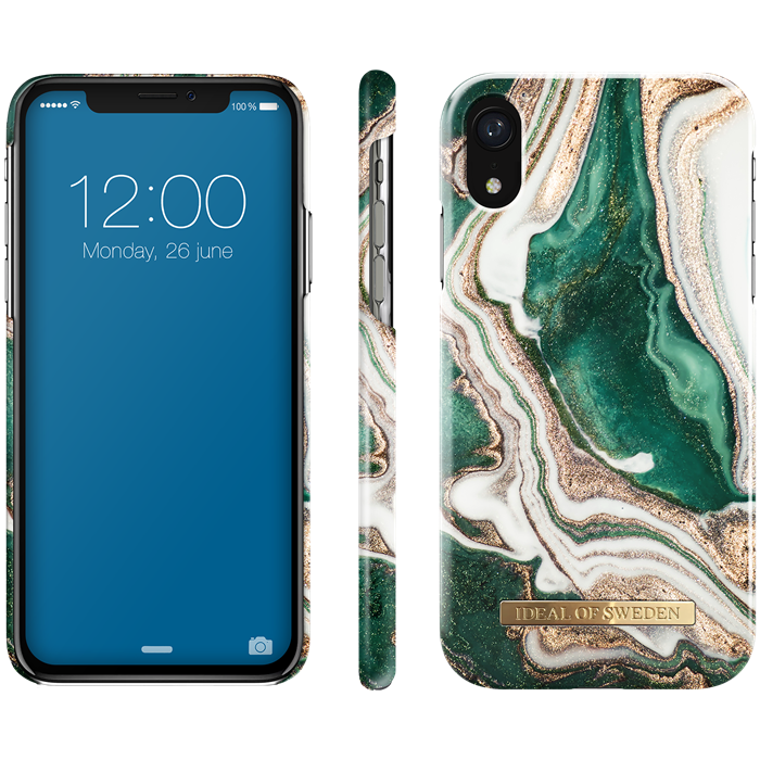 UTGÅTT
iDeal of Sweden Fashion Case iPhone XR - Golden Jade Marble