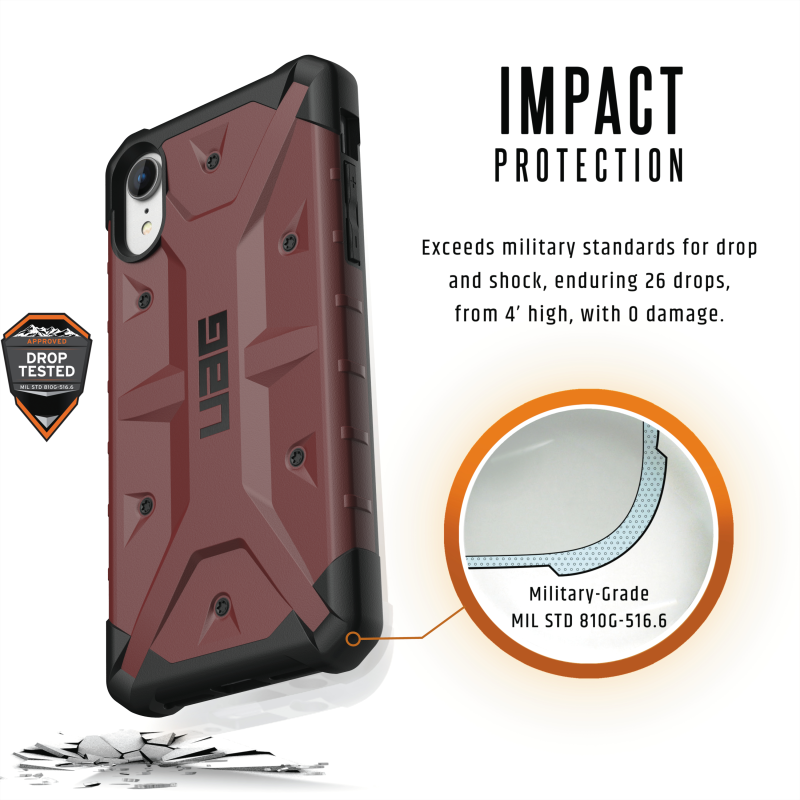 UTGÅTT
UAG Pathfinder Cover till iPhone XR - Carmine
