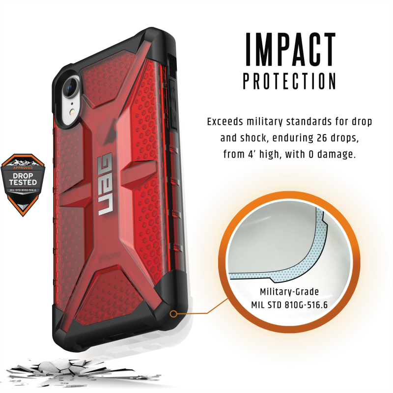 UTGÅTT
UAG Plasma Cover till iPhone XR - Magma