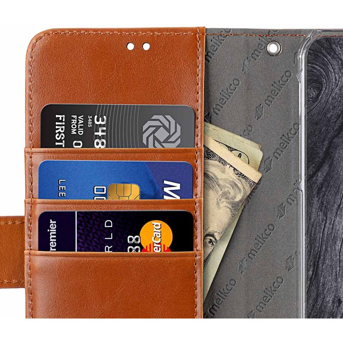 Melkco
Melkco Walletcase iPhone XS Max - Brun