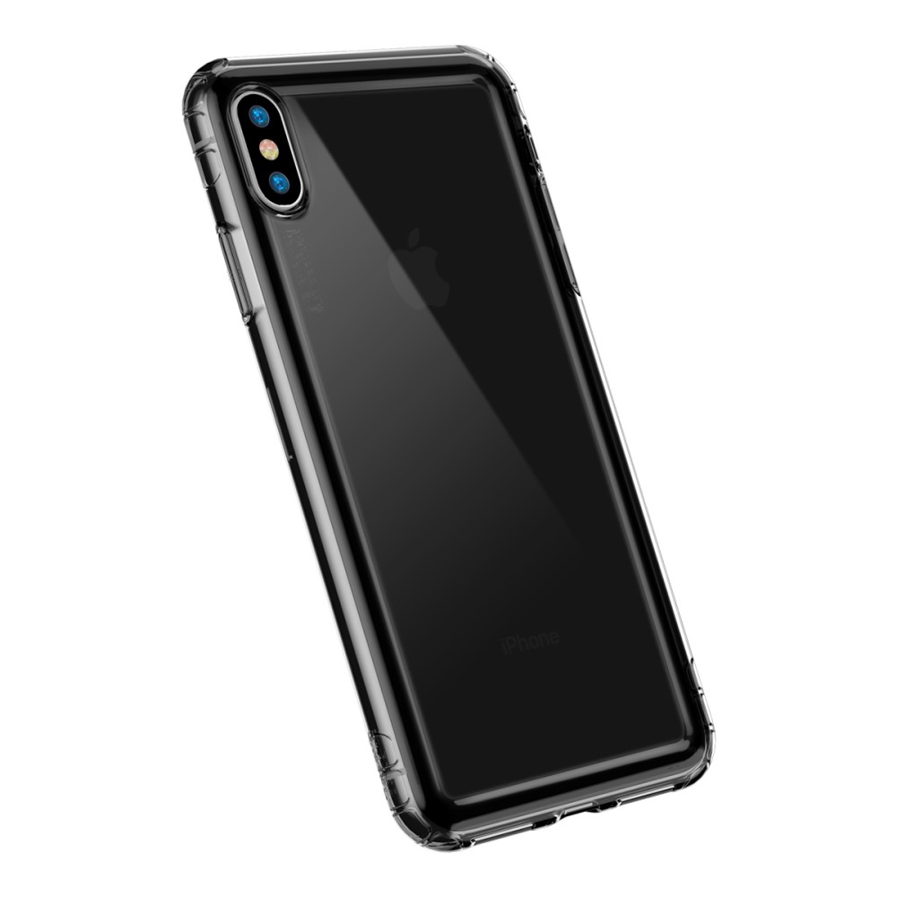 BASEUS - Baseus Airbags Case till iPhone XS MAX - Svart