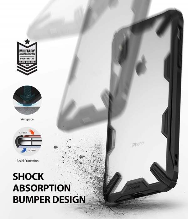 Ringke
Ringke Fusion X Skal till Apple iPhone XS MAX - Svart