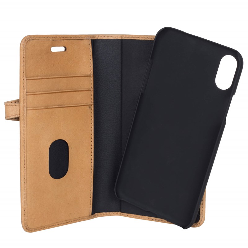 GEAR
GEAR Buffalo äkta läder Plånboksfodral iPhone XS / X - Cognac