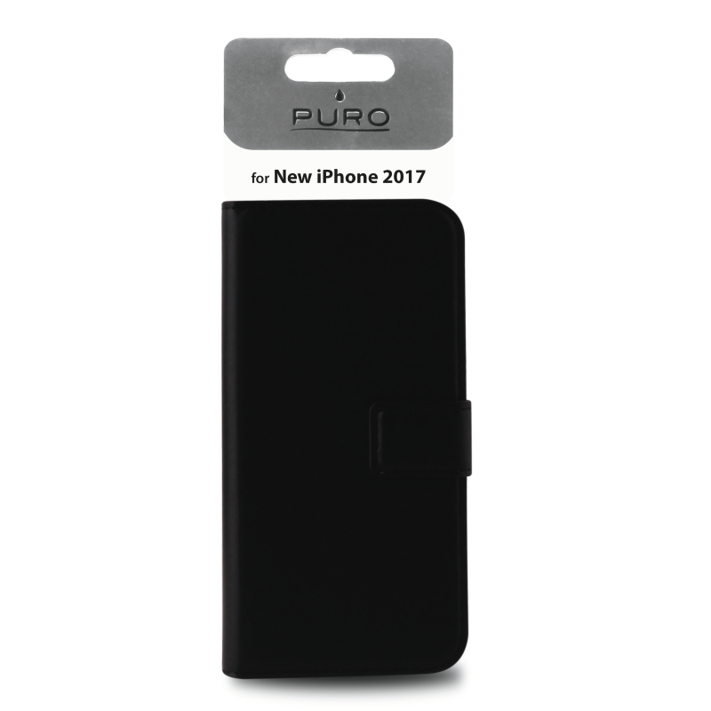 Puro
Puro Milano Plånboksfodral till iPhone XS / X - Svart