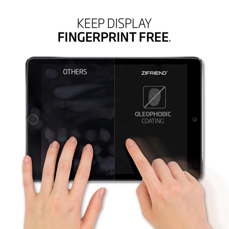ZiFriend - Easy App Härdat Glas Skärmskydd till iPad Pro 12.9 2018/2020