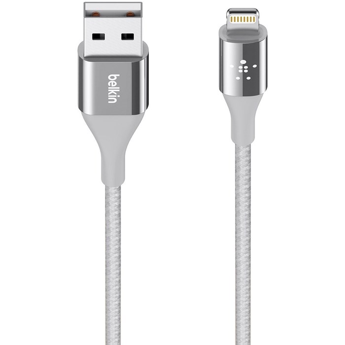 UTGÅTT
Belkin Tough Lightning kabel 1,2m 2,4A - Silver