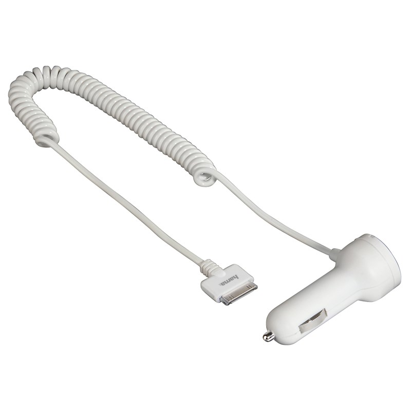 Hama
HAMA - Laddare som passar iPhone 3GS/4/4S 12V 30pin - Vit