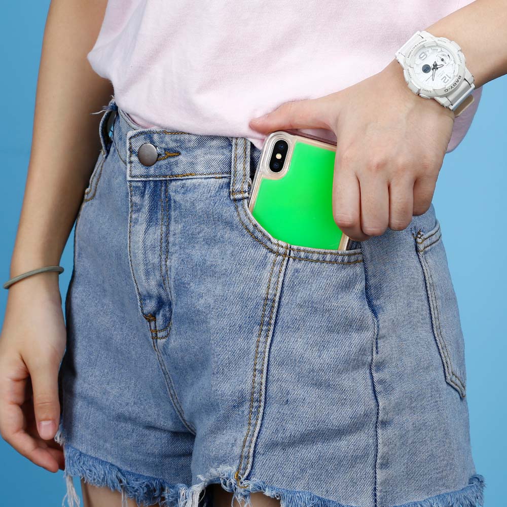A-One Brand
Liquid Neon Sand skal till iPhone Xs Max - Grön