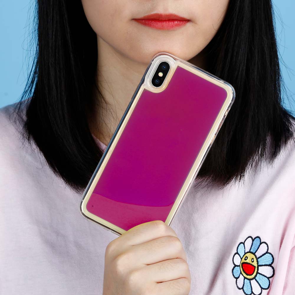 A-One Brand
Liquid Neon Sand skal till iPhone Xs Max - Violet