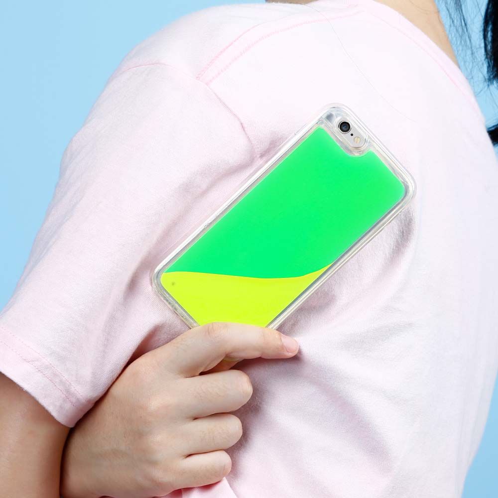 OEM
Liquid Neon Sand skal till iPhone 6/6s - Grön