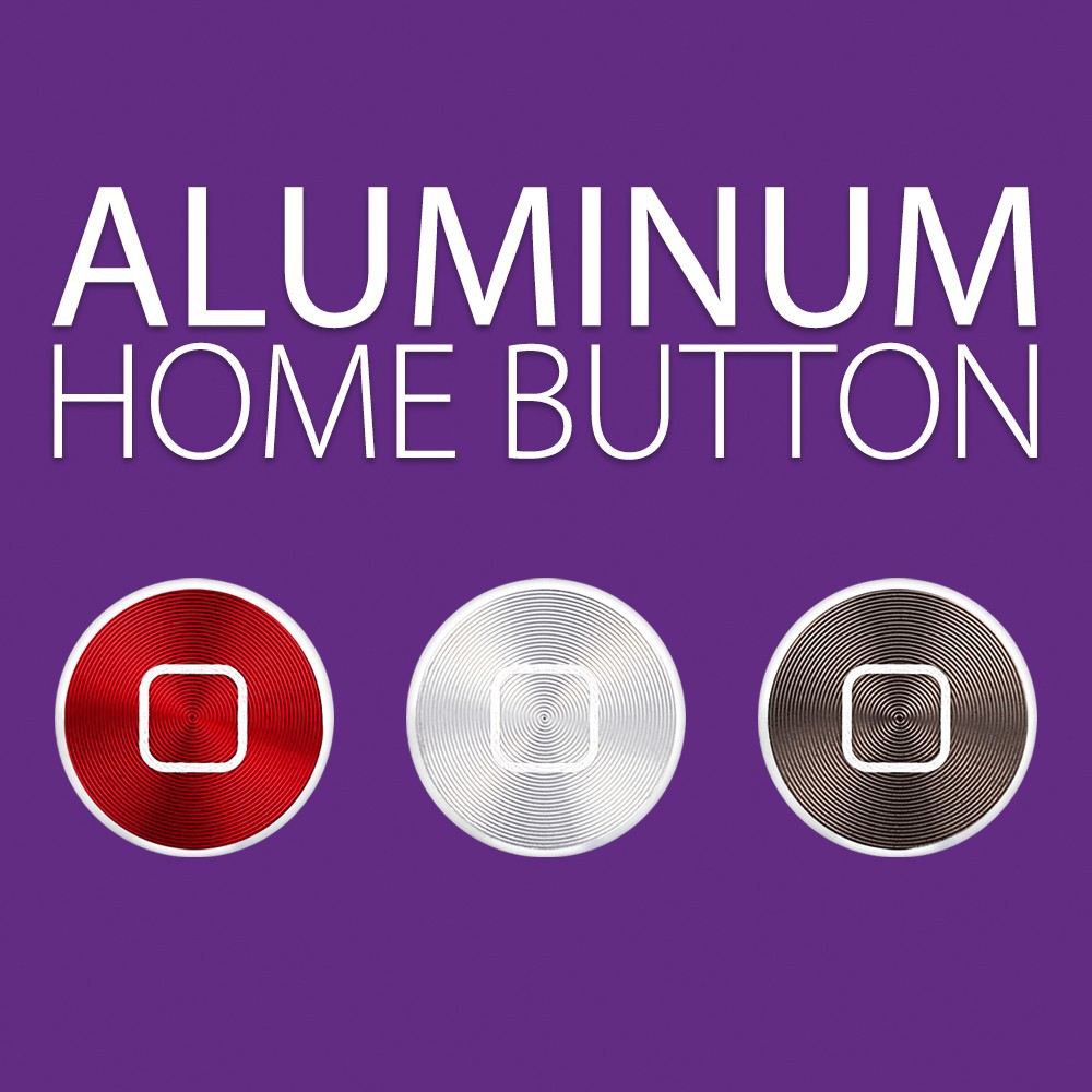Spigen
Spigen Aluminium Homebuttons till iPhones och iPads - Röd/Silver/Brun