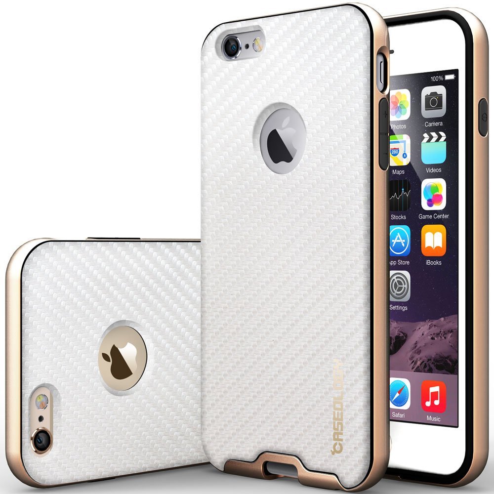 Caseology
Caseology Bumper Frame Skal till Apple iPhone 6 / 6S - Carbon Vit