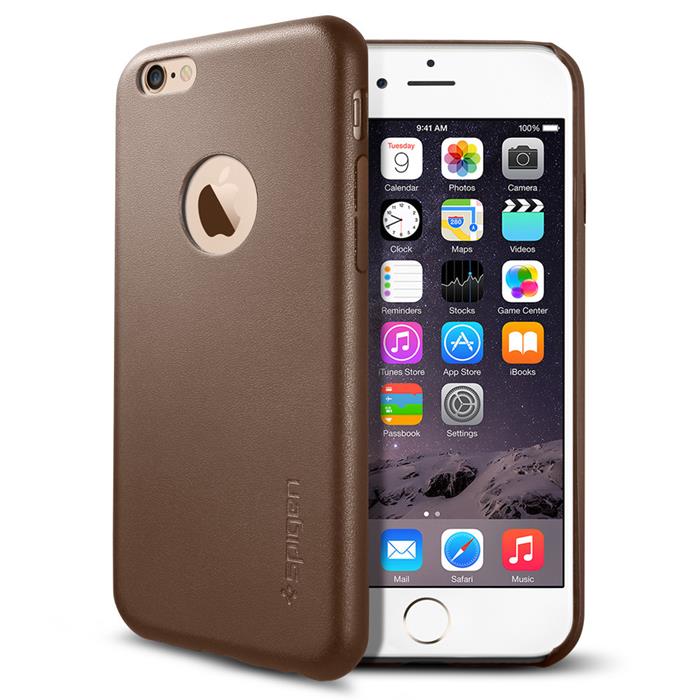 Spigen
SPIGEN Leather Fit Skal till Apple iPhone 6/6S (Brun)