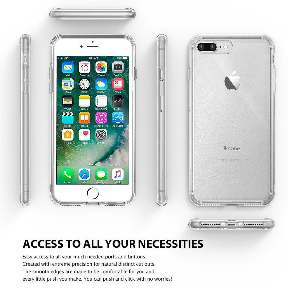 Rearth
Ringke Fusion Shock Absorption Skal till iPhone 7 Plus - Ink Black
