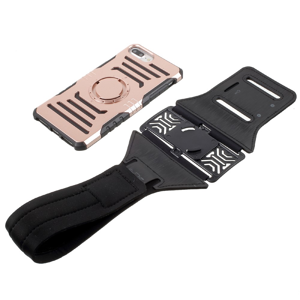 OEM
2-In-1 Skal + Sportarmband till iPhone 7 Plus - Rose Gold