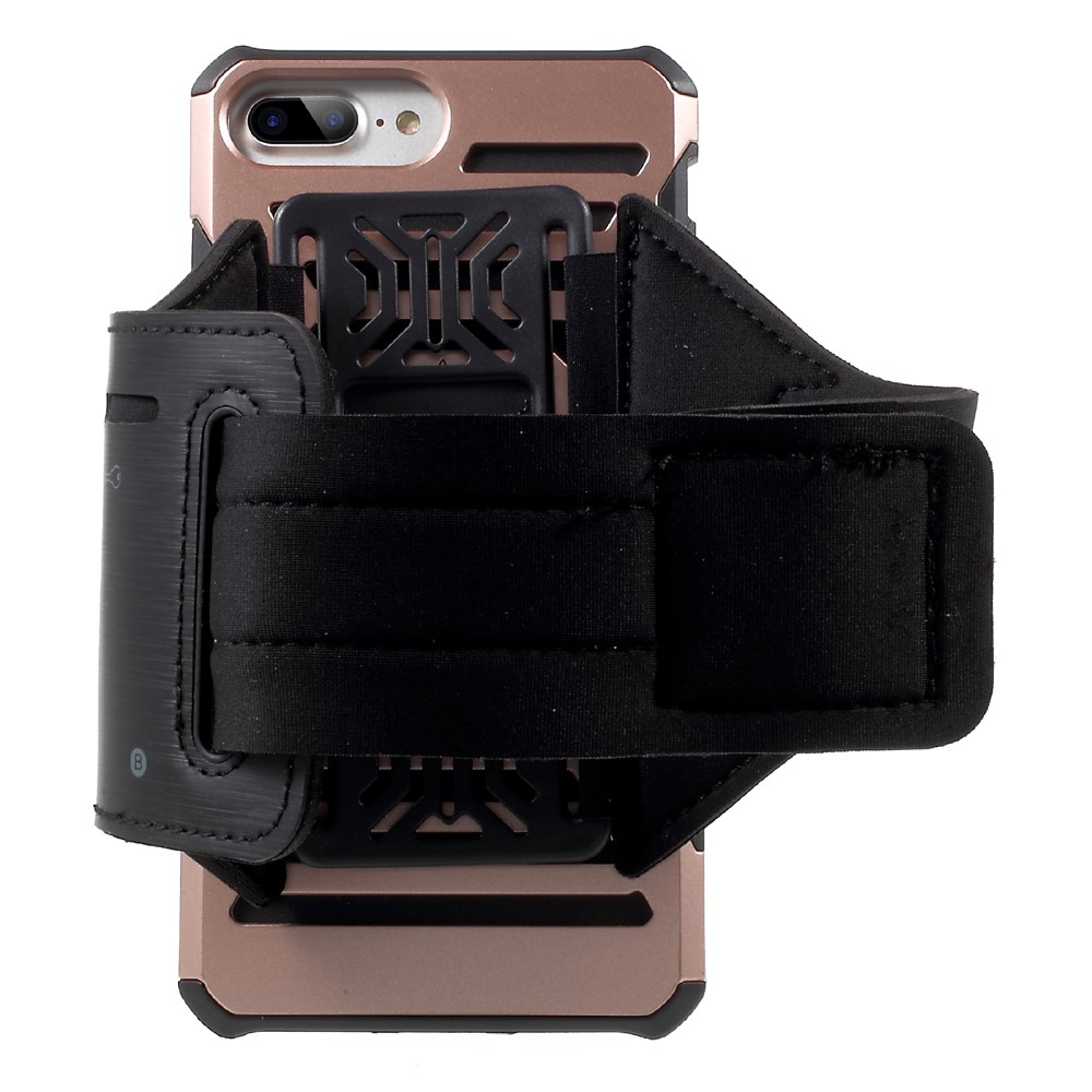 OEM
2-In-1 Skal + Sportarmband till iPhone 7 Plus - Rose Gold
