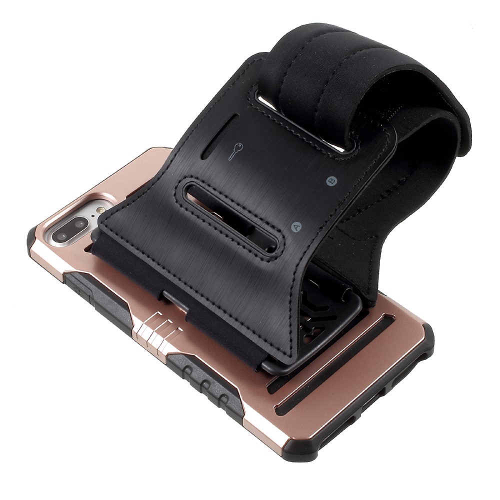 OEM
2-In-1 Skal + Sportarmband till iPhone 7 Plus - Rose Gold