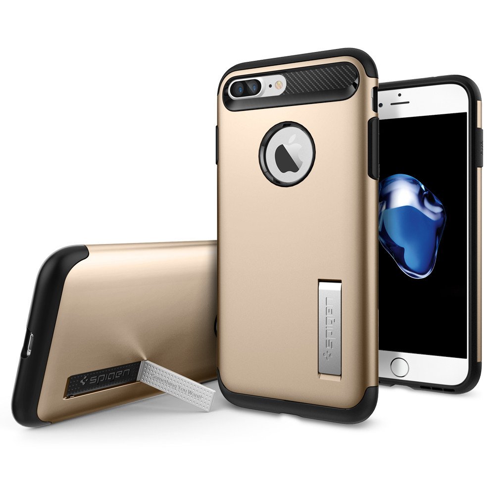 Spigen
SPIGEN Slim Armor Skal till Apple iPhone 7 Plus - Gold