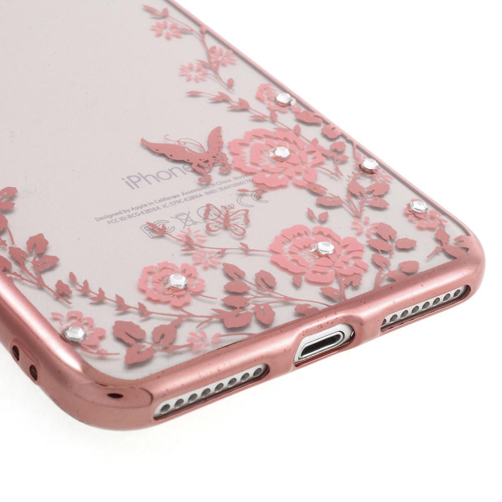 A-One Brand
Mobilskal med blommotiv till iPhone 7 Plus - Roséguld