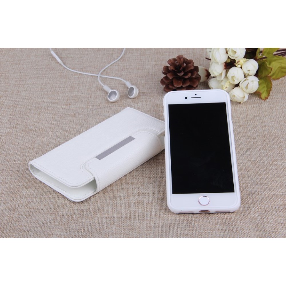 A-One Brand
Litchi Detachable Plånboksfodral till iPhone 7/8/SE 2020 - Vit