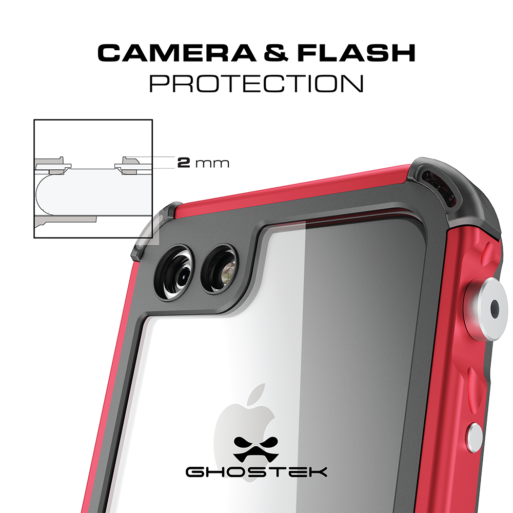 Ghostek
Ghostek Atmoic 3 Vattentätt Skal till Apple iPhone 7/8/SE 2020 - Rosa