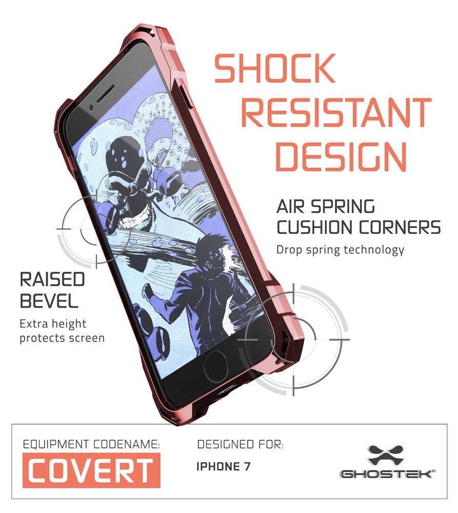 Ghostek
Ghostek Covert Skal till Apple iPhone 7/8/SE 2020 - Rose Gold