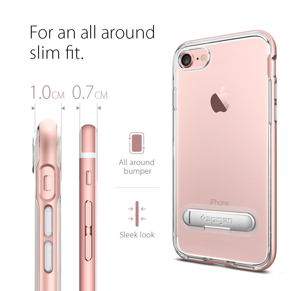 Spigen
SPIGEN Crystal Hybrid Skal till Apple iPhone 7/8/SE 2020 - Gold