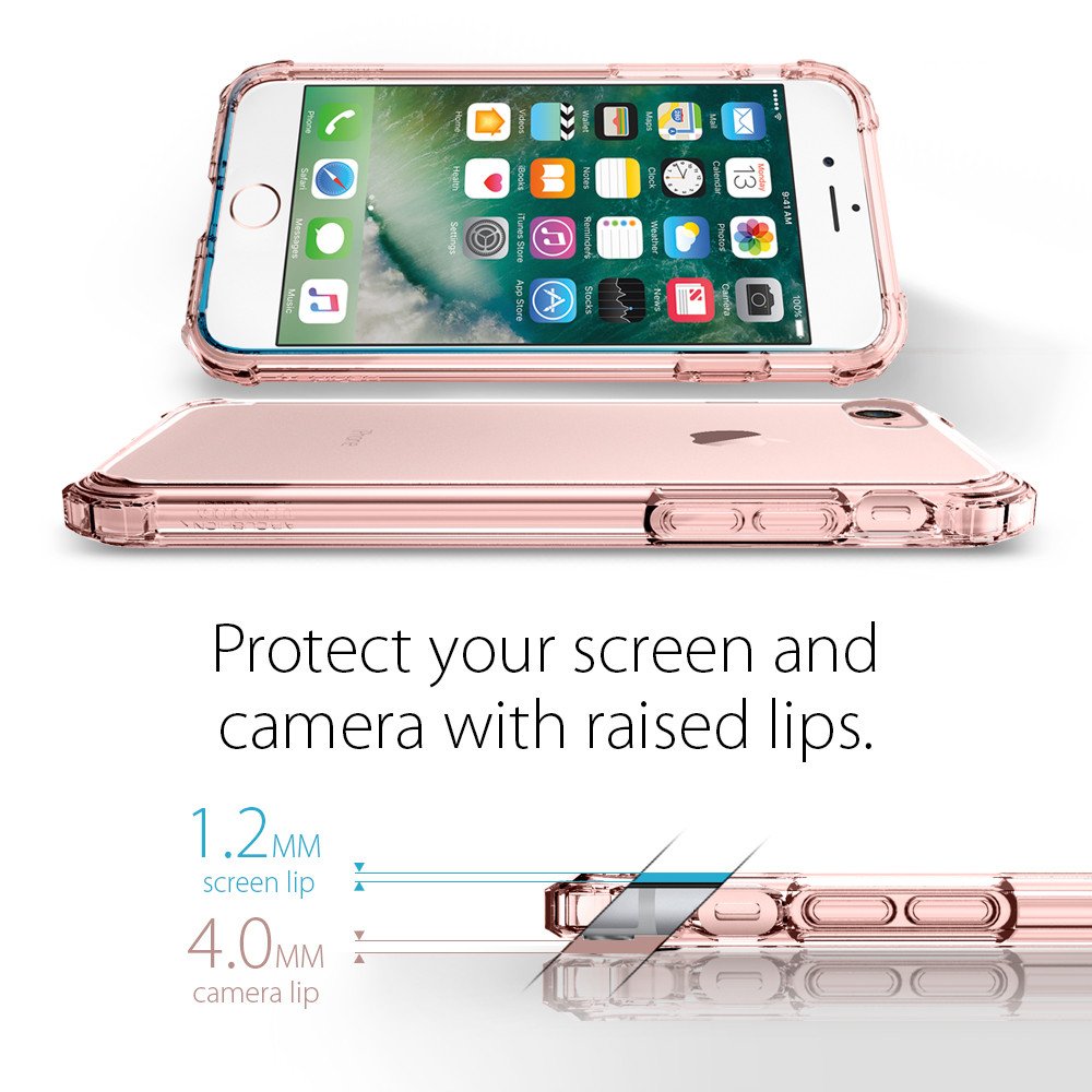 Spigen
Spigen Crystal Shell Skal till Apple iPhone 7/8/SE 2020 - Rose Crystal