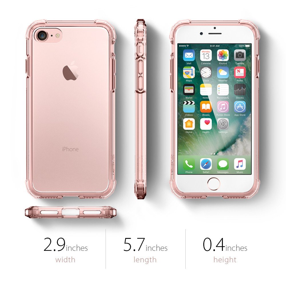 Spigen
Spigen Crystal Shell Skal till Apple iPhone 7/8/SE 2020 - Rose Crystal