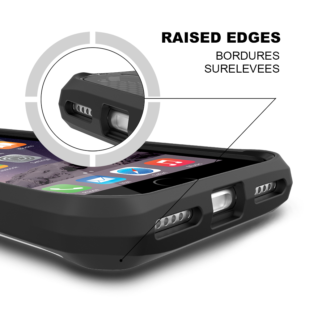 UTGÅTT
Itskins Revolution Skal till iPhone 7/8/SE 2020 (Röd) + Tempered Glass