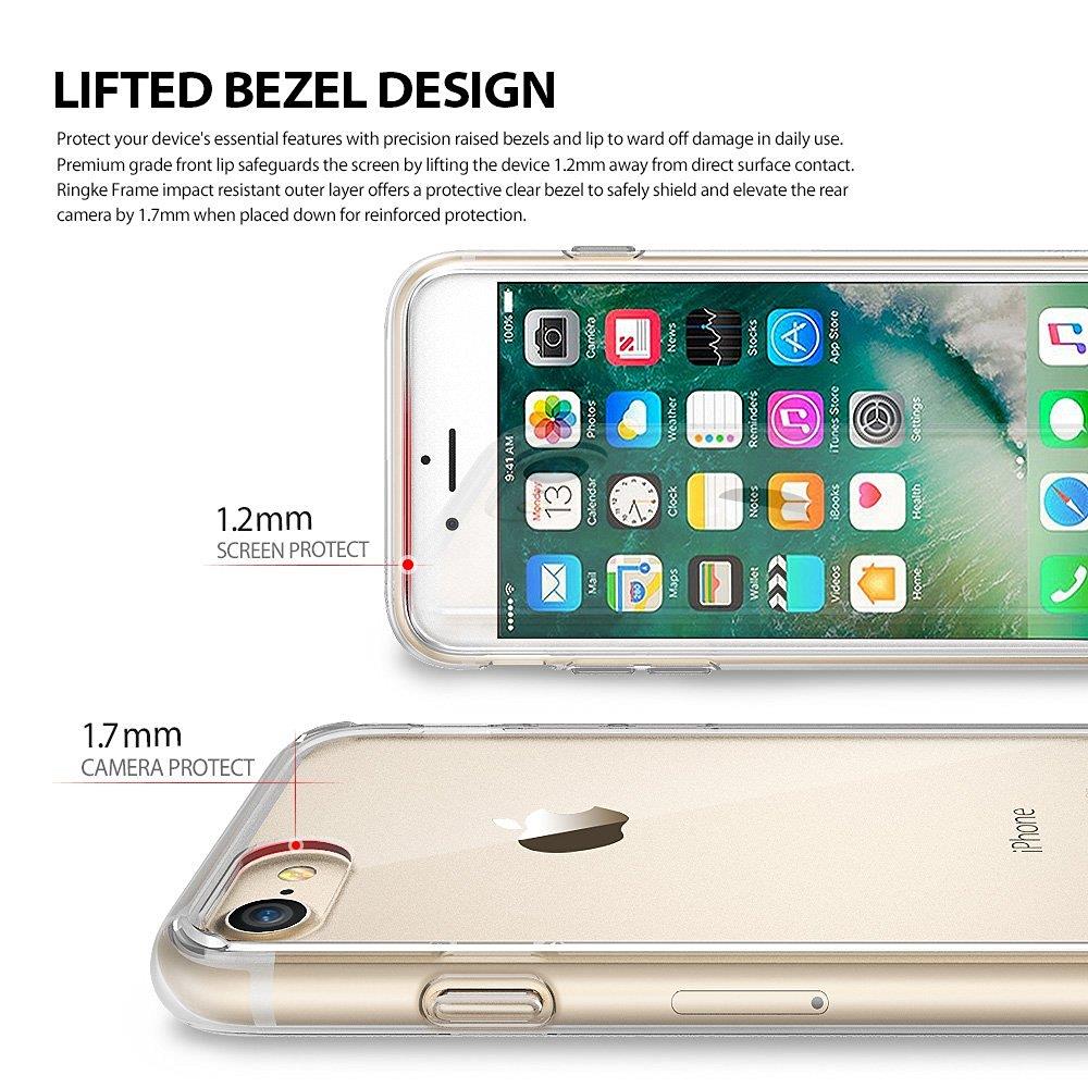 UTGÅTT
Ringke Fusion Shock Absorption Skal till iPhone 7/8/SE 2020 - Ink Svart