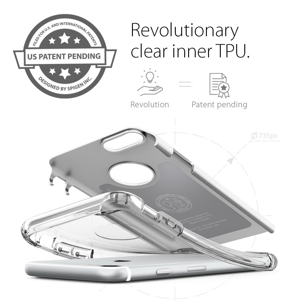 Spigen
Spigen Hybrid Armor Skal till Apple iPhone 7/8/SE 2020 - Silver