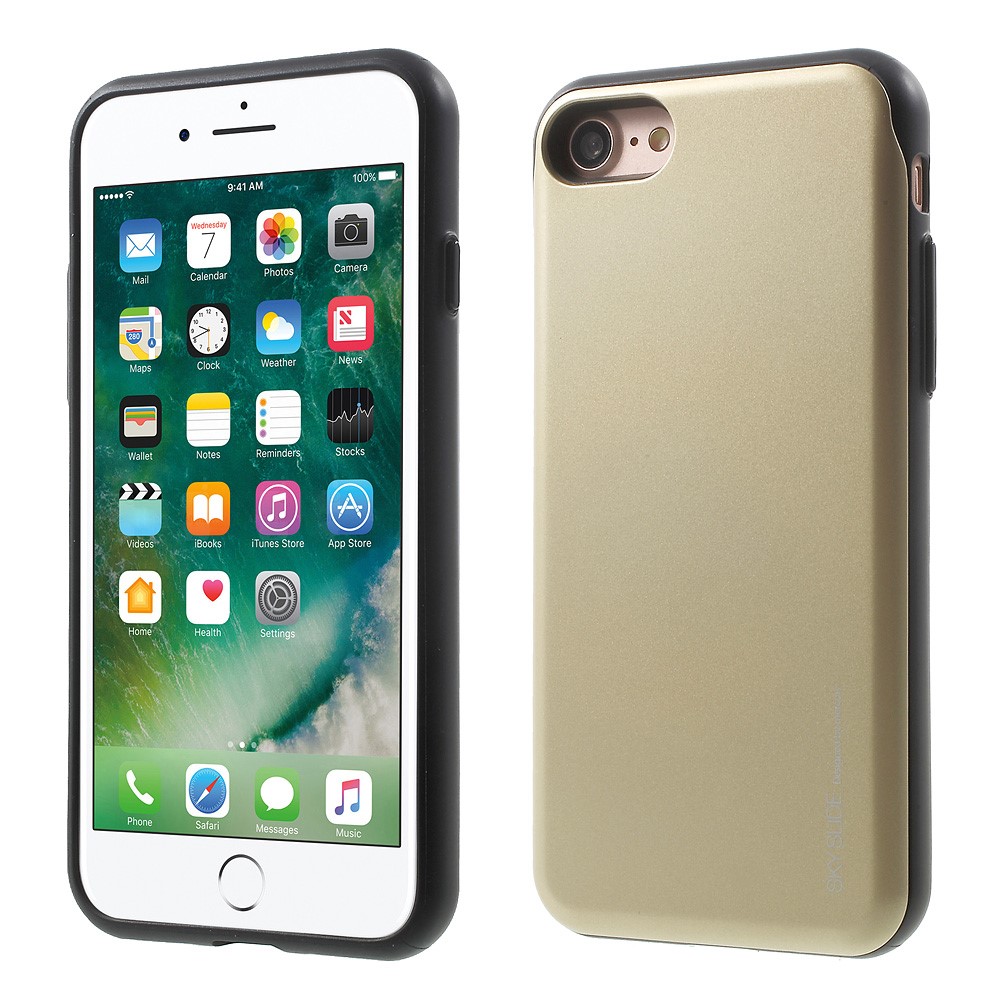 UTGÅTT
Mercury Sky Slide Skal till Apple iPhone 7/8/SE 2020 - Gold