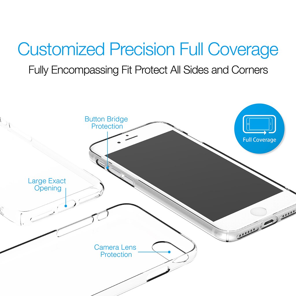 Just Mobile
Just Mobile TENC Unikt självläkande skal för iPhone 7/8/SE 2020 - Crystal Clear